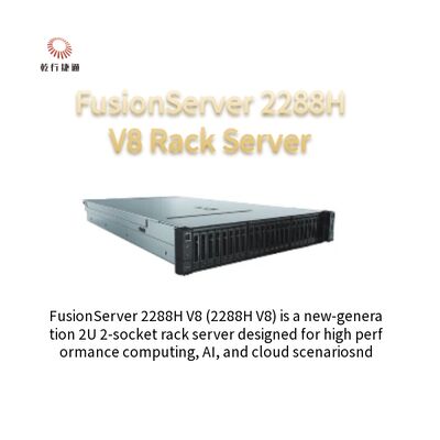 سرور ریک ماونت برای مرکز داده FusionServer 2288H V8 2U 2 سرور سوکت