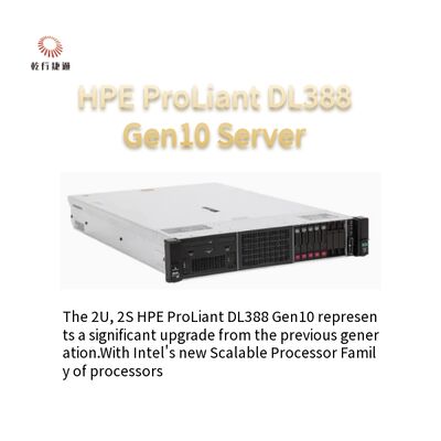 سرور سازمانی آینده‌نگر HPE DL388 Gen10 Rack Server