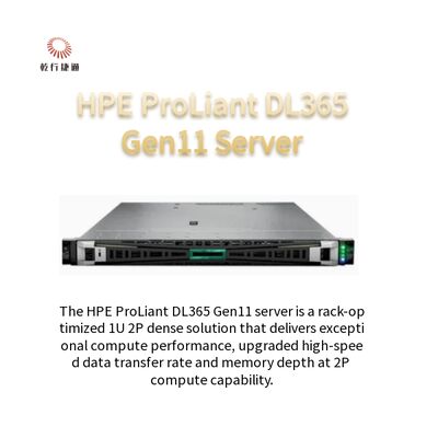 سرور HPE ProLiant DL365 Gen11، 1U، 2P، راه‌حل متراکم، سرور مقیاس‌پذیر برای کسب‌وکارهای در حال رشد