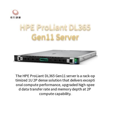 سرور HPE ProLiant DL365 Gen11، 1U، 2P، راه‌حل متراکم، سرور مقیاس‌پذیر برای کسب‌وکارهای در حال رشد