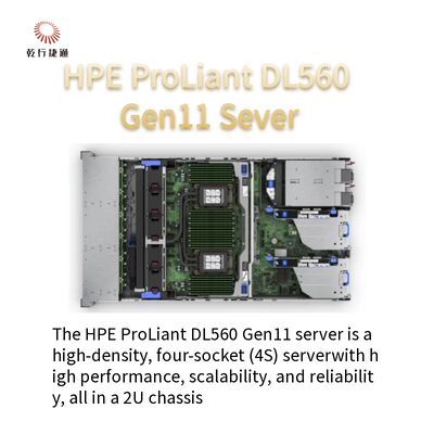 انقلاب در مرکز داده ها HPE ProLiant DL560 Gen11 انیمیشن ویدیو سرعت نهایی و سرور مقیاس پذیر