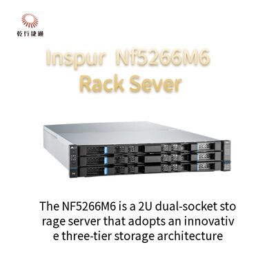 ارسال سریع سرور در سراسر جهان سرور Inspur Rack NF5266 M6 سرور 2U 8368CPU