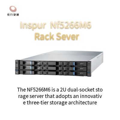 ارسال سریع سرور در سراسر جهان سرور Inspur Rack NF5266 M6 سرور 2U 8368CPU