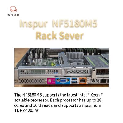 تراکم محاسباتی بدون درز سرور Inspur NF5180M5 A 1U Rack Storage