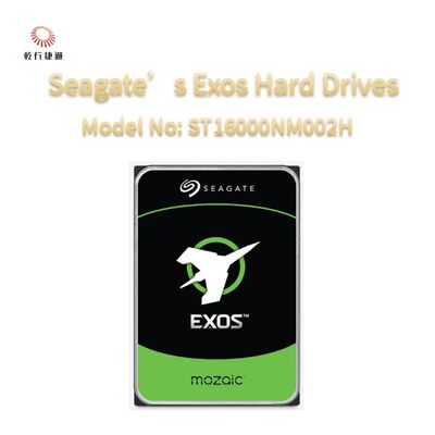 Seagate Exos Enterprise Hard Drives EXOS 16TB Model No: ST16000NM002H