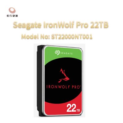 Seagate IronWolf Pro 22TB شماره مدل: ST22000NT001