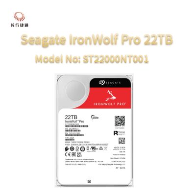 Seagate IronWolf Pro 22TB شماره مدل: ST22000NT001
