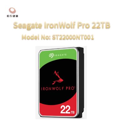 Seagate IronWolf Pro 22TB شماره مدل: ST22000NT001