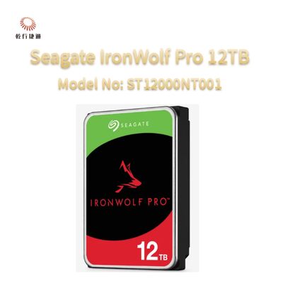 Seagate IronWolf Pro 12TB شماره مدل: ST12000NT001