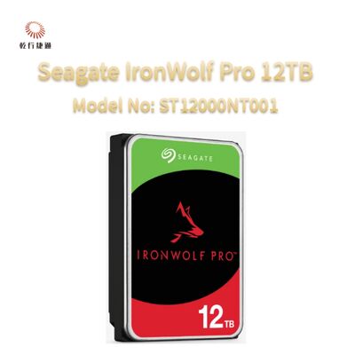 Seagate IronWolf Pro 12TB شماره مدل: ST12000NT001