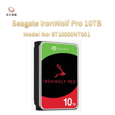 Seagate Ironwolf Pro 10TB شماره مدل: ST10000NT001