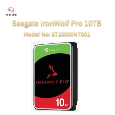Seagate Ironwolf Pro 10TB شماره مدل: ST10000NT001