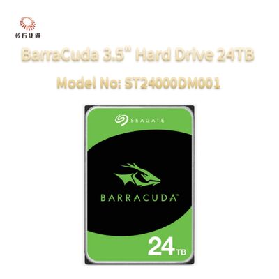 هارد دیسک سیگیت باراکودا 3.5 اینچی 24 ترابایتی مدل: ST24000DM001