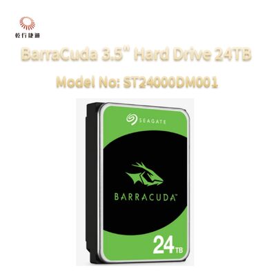 هارد دیسک سیگیت باراکودا 3.5 اینچی 24 ترابایتی مدل: ST24000DM001