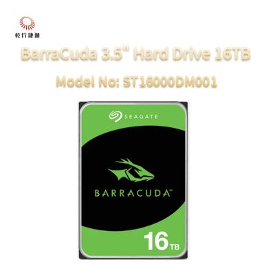 هارد دیسک سیگیت باراکودا 3.5 اینچی 16 ترابایتی مدل: ST16000DM001
