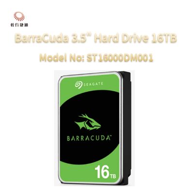 هارد دیسک سیگیت باراکودا 3.5 اینچی 16 ترابایتی مدل: ST16000DM001
