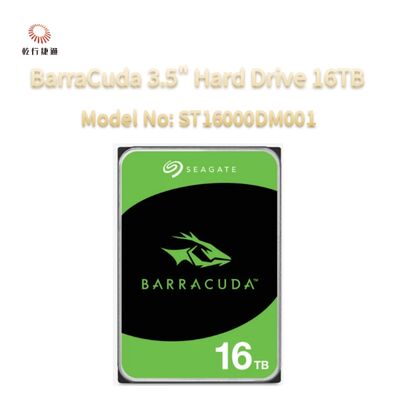 هارد دیسک سیگیت باراکودا 3.5 اینچی 16 ترابایتی مدل: ST16000DM001