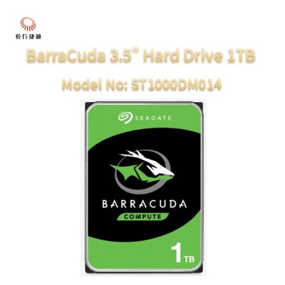 Seagate BarraCuda 3.5 " هارد دیسک 1TB شماره مدل: ST1000DM014