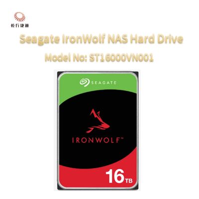 هارد دیسک ذخیره‌سازی متصل به شبکه (NAS) سیگیت آیرون‌ولف مدل: ST16000VN001