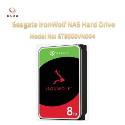 هارد دیسک ذخیره‌سازی متصل به شبکه (NAS) سیگیت آیرون‌ولف مدل: ST8000VN004