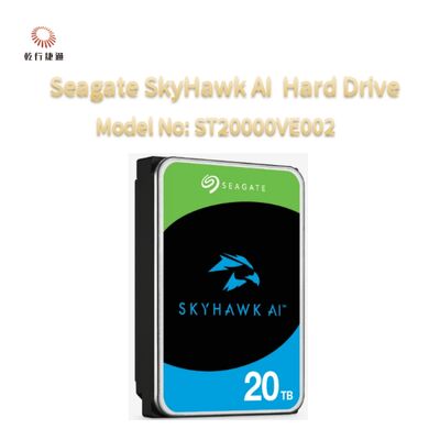 Seagate SkyHawk AI Video Hard Drive Model No: ST20000VE002