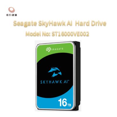 Seagate SkyHawk AI Video Hard Drive شماره مدل: ST16000VE002