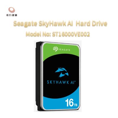 Seagate SkyHawk AI Video Hard Drive شماره مدل: ST16000VE002
