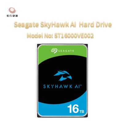 Seagate SkyHawk AI Video Hard Drive شماره مدل: ST16000VE002