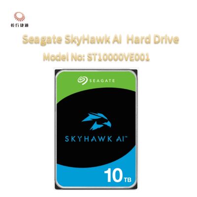 Seagate SkyHawk AI Video Hard Drive شماره مدل: ST10000VE001