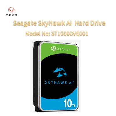 Seagate SkyHawk AI Video Hard Drive شماره مدل: ST10000VE001