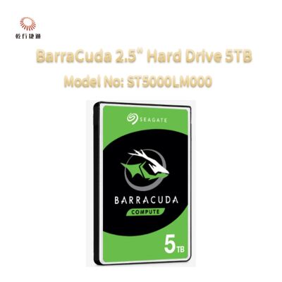 Seagate BarraCuda هارد دیسک 2.5" 5TB شماره مدل: ST5000LM000