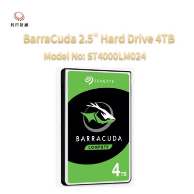 Seagate BarraCuda هارد دیسک 2.5 اینچی 4TB مدل شماره: ST4000LM024