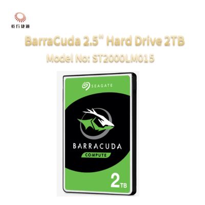 Seagate BarraCuda 2.5 " هارد دیسک 2TB شماره مدل: ST2000LM015