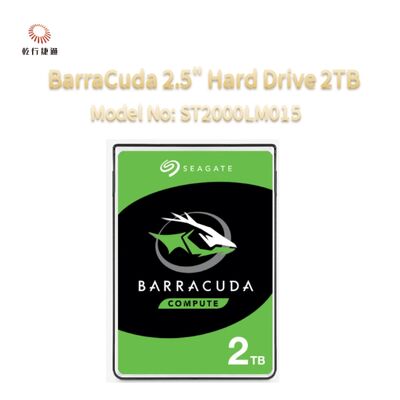 Seagate BarraCuda 2.5 " هارد دیسک 2TB شماره مدل: ST2000LM015