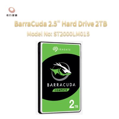 Seagate BarraCuda 2.5 " هارد دیسک 2TB شماره مدل: ST2000LM015