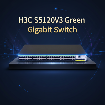 سوئیچ اترنت هوشمند گیگابیتی سبز H3C S5120V3-SI S5120V3-52P-PWR-LI