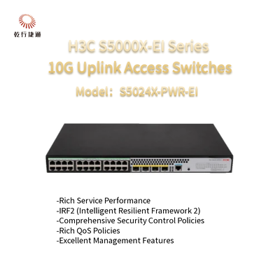 H3C S5000X-EI سری S5024X-PWR-EI سوئیچ های دسترسی Uplink 10G