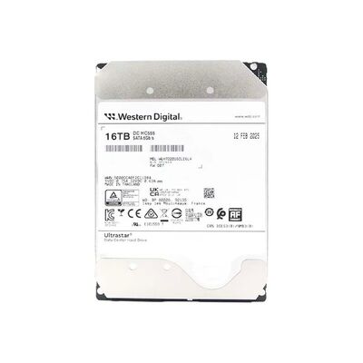 Western Digital  Ultrastar  DC HC580 Data Center HDD  Model：WUH722016CLE6L4