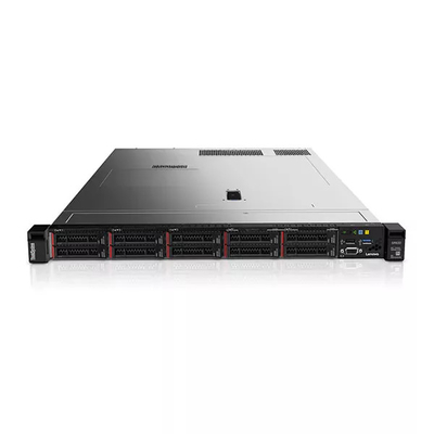 12 Bays 1U Rackmount سرور Lenovo ThinkSystem SR630 Rack Server