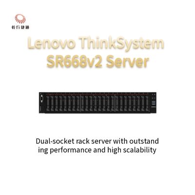 سرور دو سوکته ThinkServer SR668 V2 با پردازنده نسل دهم اینتل Core