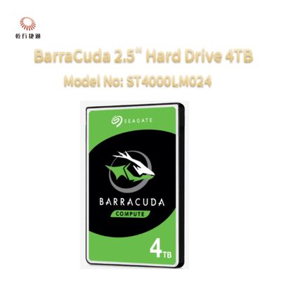 Seagate BarraCuda هارد دیسک 2.5 اینچی 4TB مدل شماره: ST4000LM024